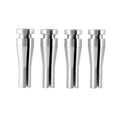 Four silver aluminium cab rear latch parts for Ford F150 F250 F350 repair kit