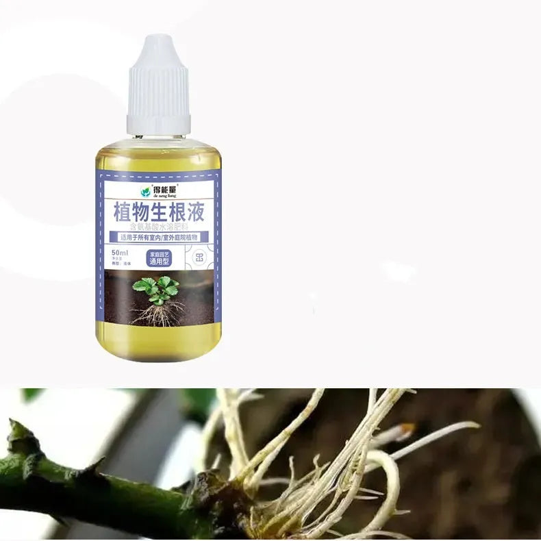 50ml portable plant rooting solution bottle for home garden, hormone free