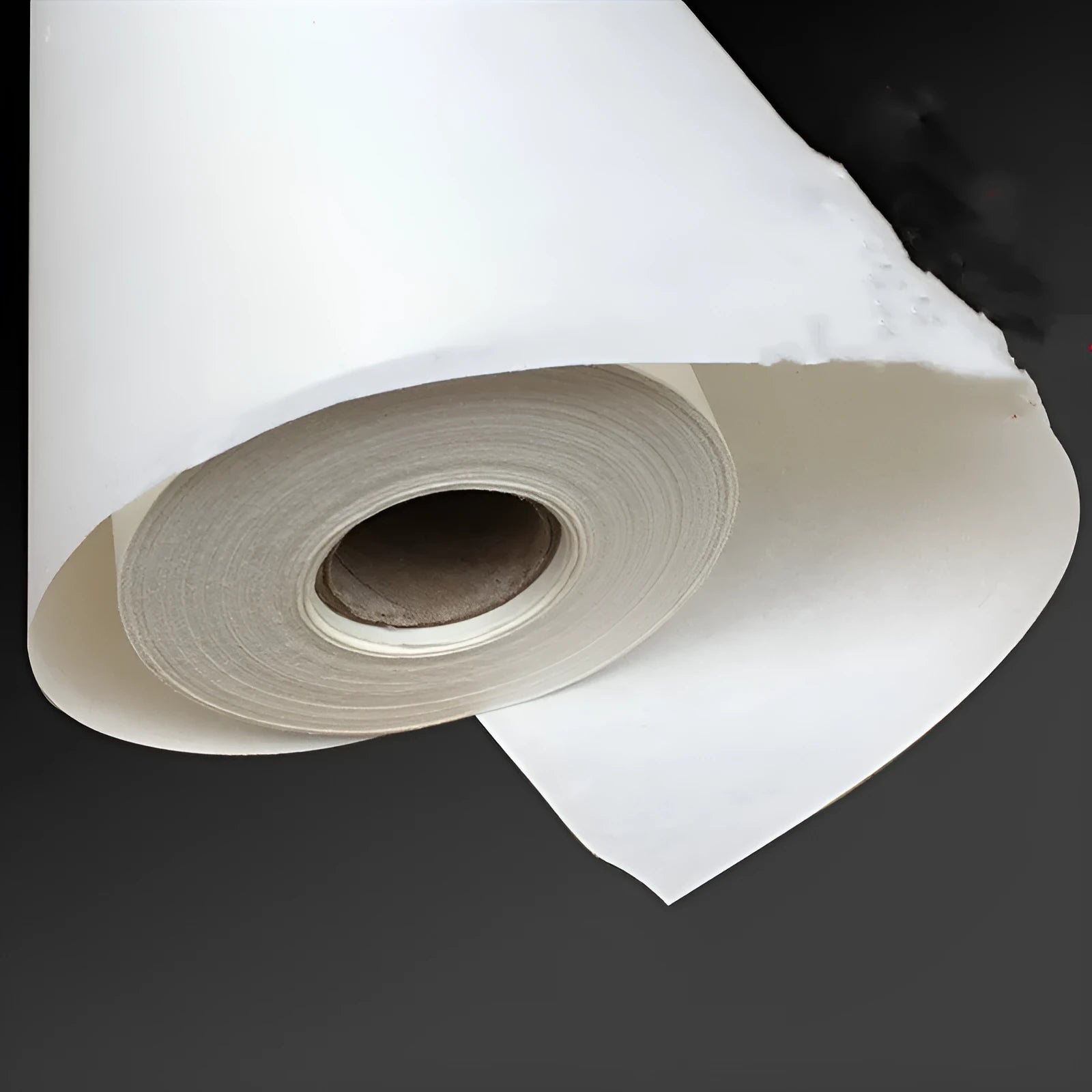 Roll of micro spray coated rice paper for inkjet printing ancient painting reproductions, showing multiple width options