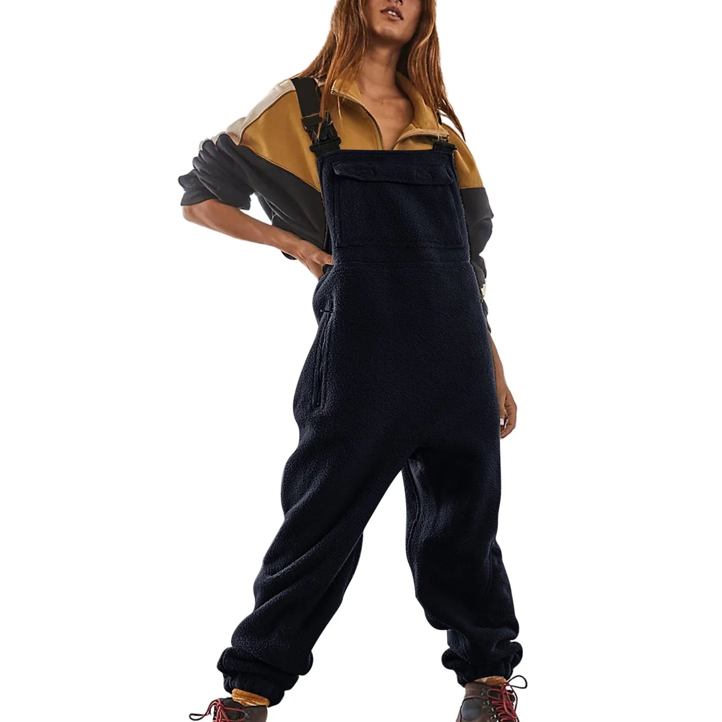 Women's polar fleece workwear jumpsuit in various colours and sizes