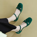 French style classic retro Roman sandals with buckle fastening in apricot colour