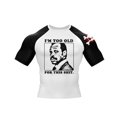 TOO OLD SHORTSLEEVE shirt in a simple design, available in sizes S to 2XL