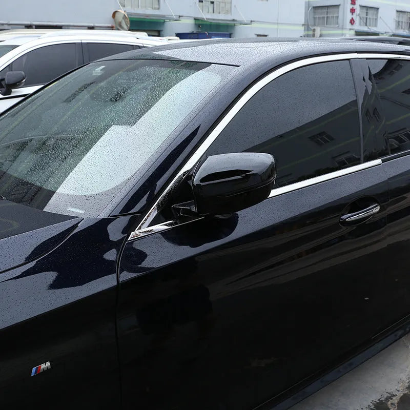 Carbon fibre pattern ABS plastic outside rear view mirror cover for 2020 BMW 5 Series 6 Series GT and 7 Series