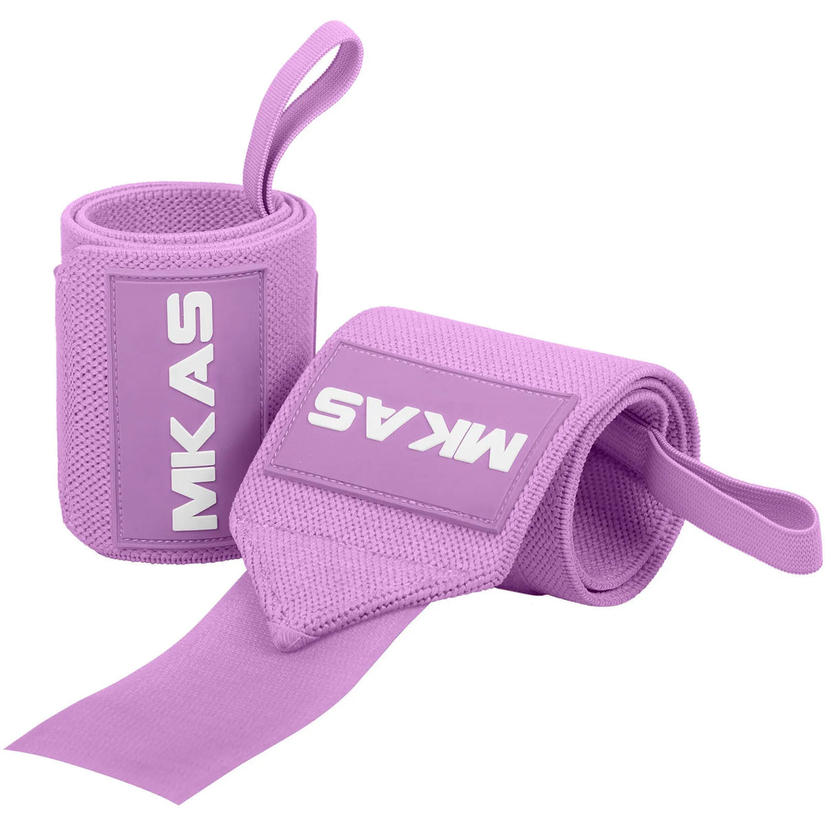 Power lifting elastic wrist bandage with stripe winding design in multiple colours for bench press and fitness training
