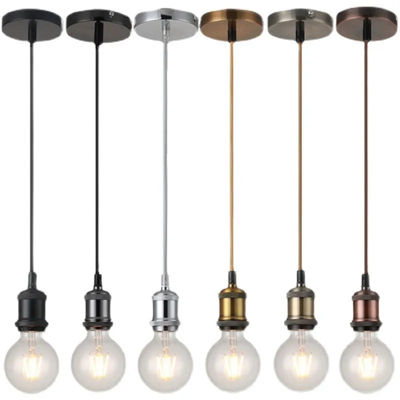 Aluminium single-head lamp holder chandelier suit electroplated finish 46mm x 75mm