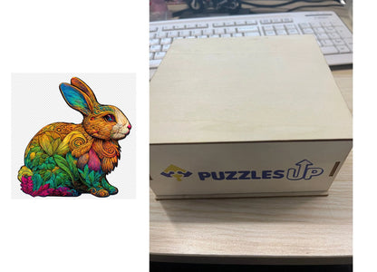 Animal Puzzle Puzzlesup A3 Size With The Box - Detailed wooden puzzle for creative minds