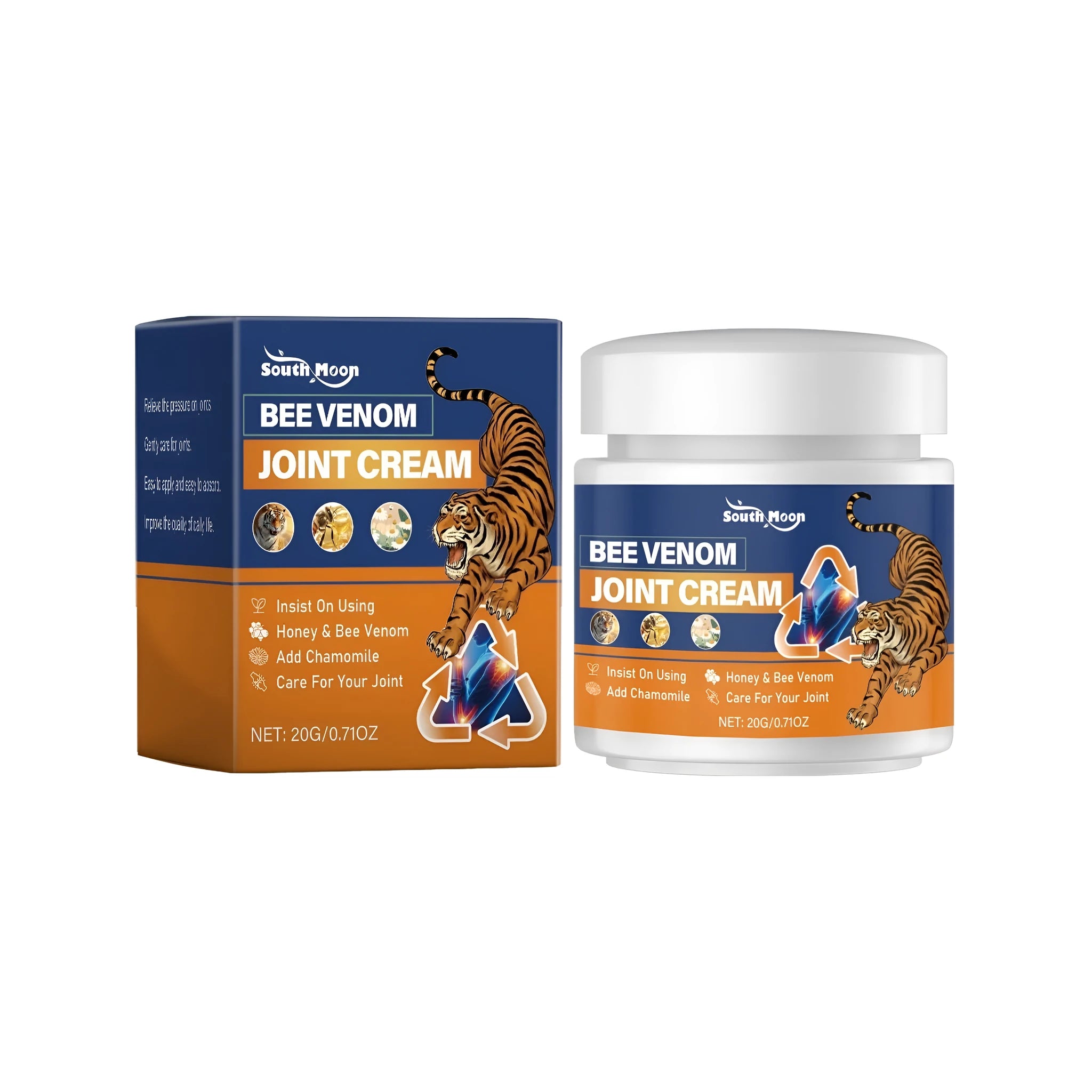 20g tube of bee venom, honey and chamomile joint repair care cream