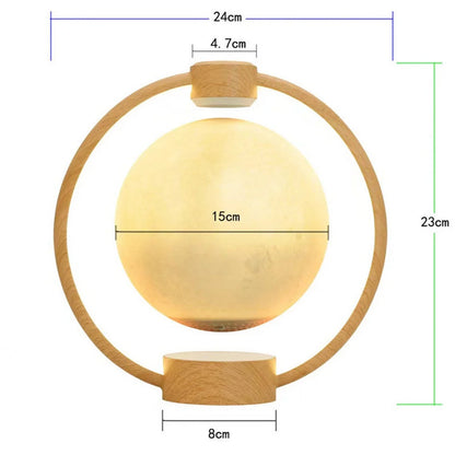 K1-Round Moon Bluetooth Speaker with maglev design and colourful lights