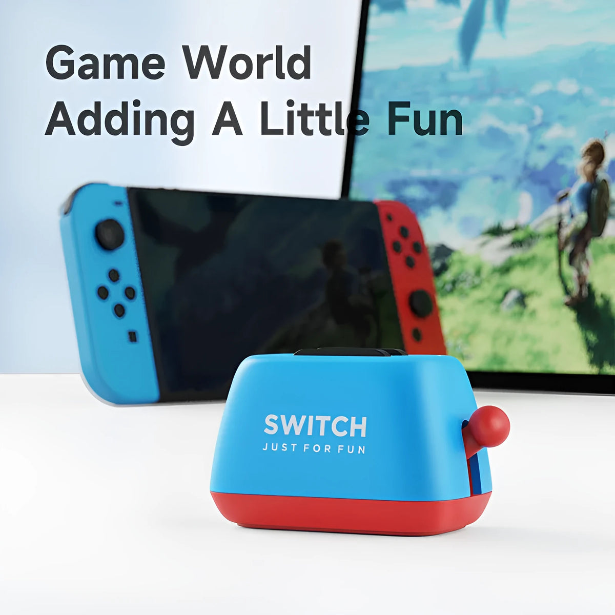 Switch game card storage box with silicone non-slip bottom in green, purple or yellow-purple