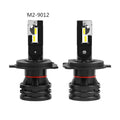 M2 automotive LED headlight with aviation aluminium heatsink, 55W 8000LM spotlight beam for GM vehicles