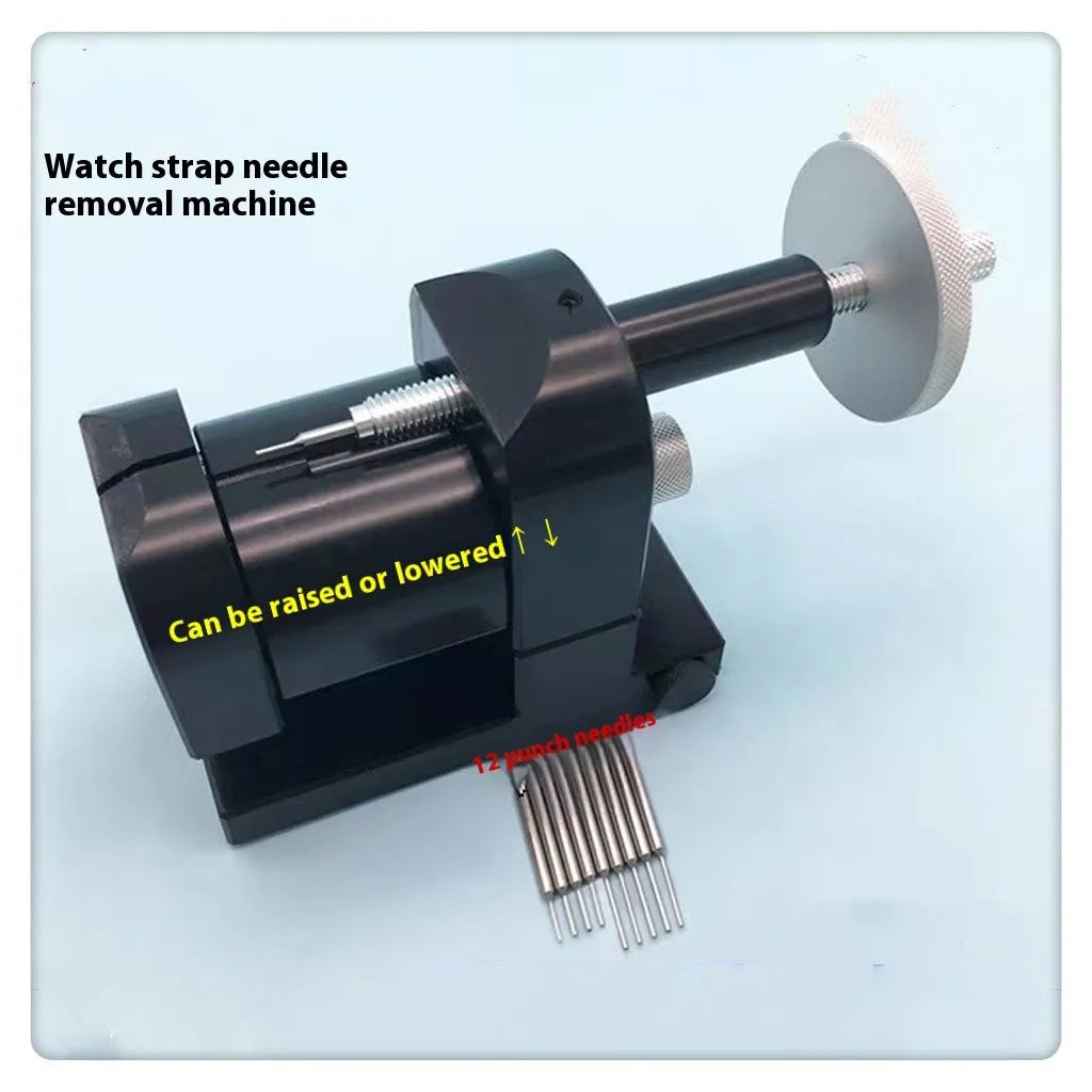 Alloy steel watch strap stripping machine tool with dimensions 150x115x80mm for professional repair workshops