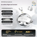 Wireless in-ear Bluetooth earphones in black with rotatable design and noise reduction