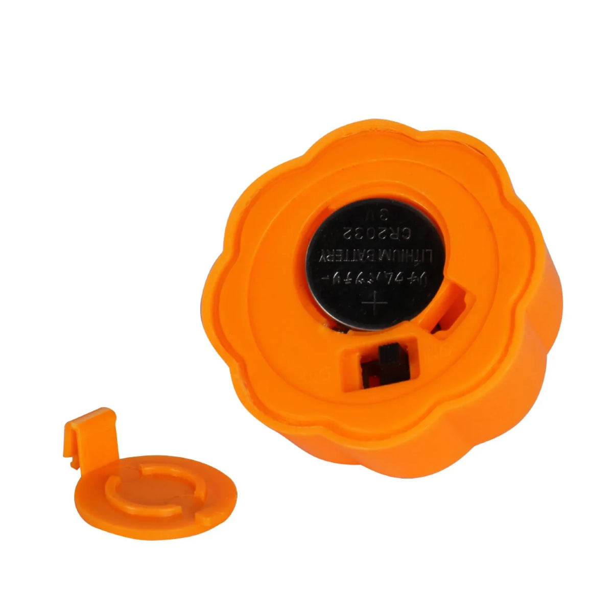 Yellow LED pumpkin light 4.9x4.3cm electronic candle decoration for Halloween Christmas