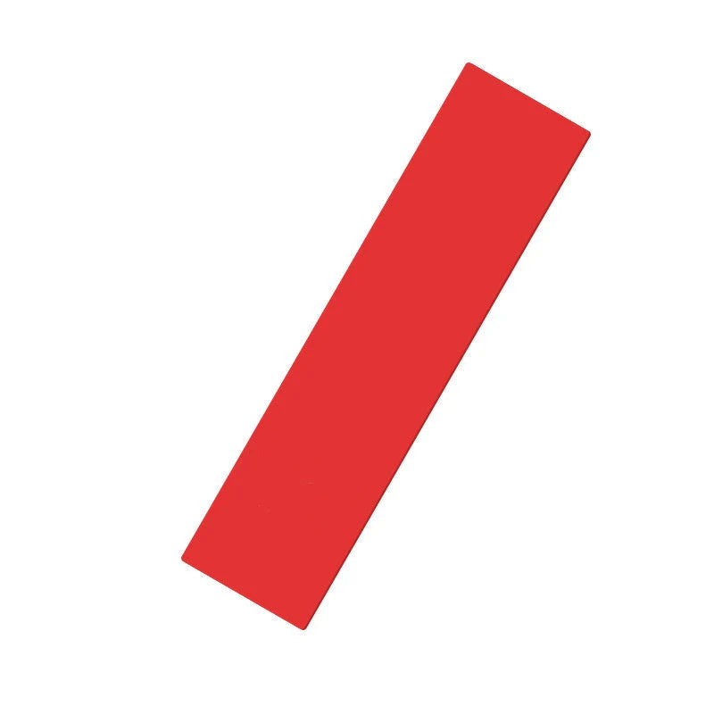 Set of five colour-coded resistance bands for yoga and fitness training, with storage bag