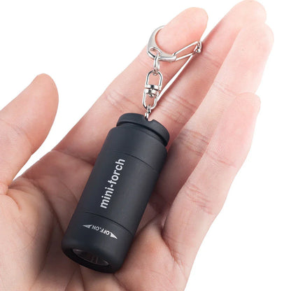 A compact, USB-rechargeable flashlight with adjustable beam and durable construction for versatile portable lighting