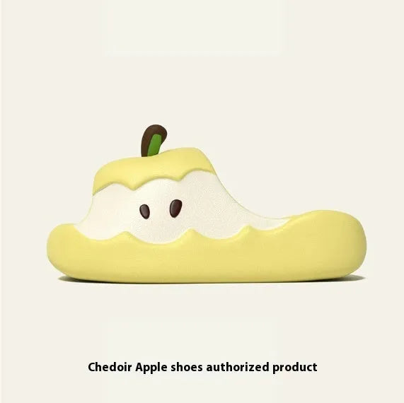 Cartoon fruit print flip flop slippers in EVA foam with colourful designs