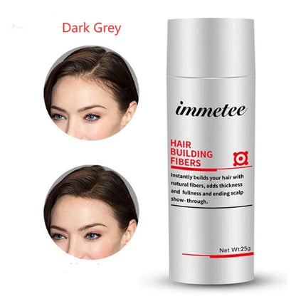 Imetee plant hair additive fibre powder for natural thinning hair coverage
