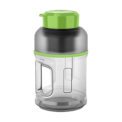 1500ml portable blender cup in various colors, featuring high-speed blending and durable TRITAN material