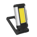 LED COB working repair light USB rechargeable 360 rotation 10W ABS folding model red