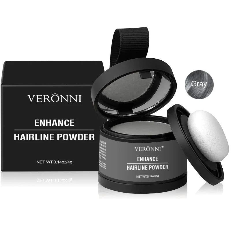 14 Colour Hair Line Powder for instant waterproof coverage of sparse or white hair