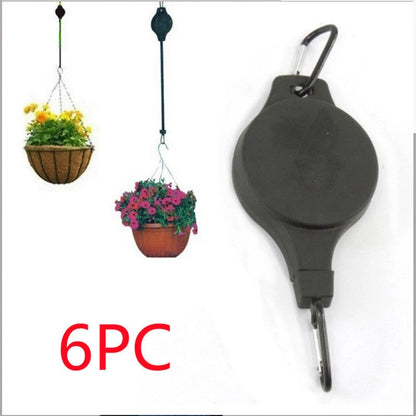 Free Lifting Hanging Basket Bird Cage Hook with elastic length for easy adjustment