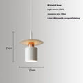 Modern minimalist small droplight chandelier in black 30cm for bedroom or study