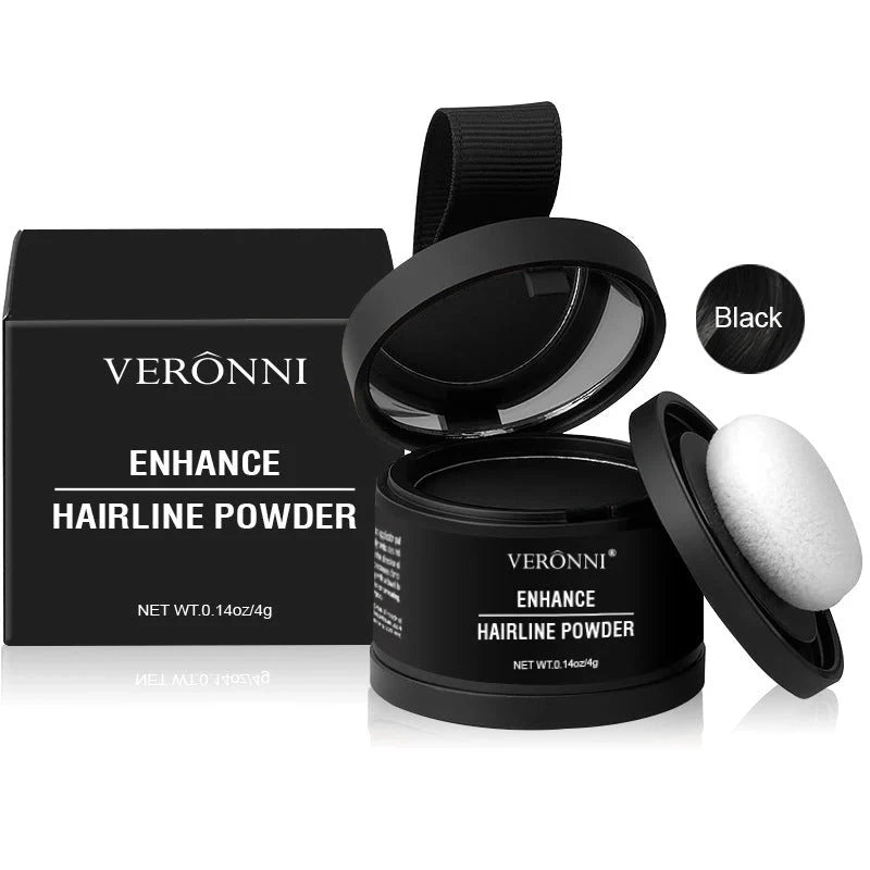 14 Colour Hair Line Powder for instant waterproof coverage of sparse or white hair