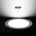 LED downlight 7W concealed ceiling light with zinc iron shell, 100mm cut-out, warm white light