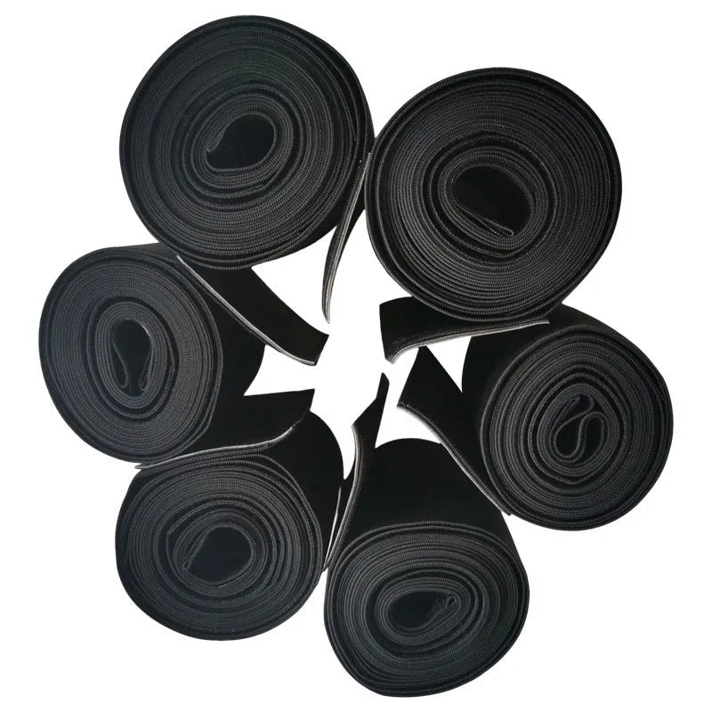 Waist trainer exercise restraint belt showing 10cm width and adjustable length options