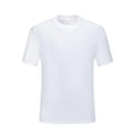 Blank cotton slim fit T-shirt in black colour with short sleeves and round neck