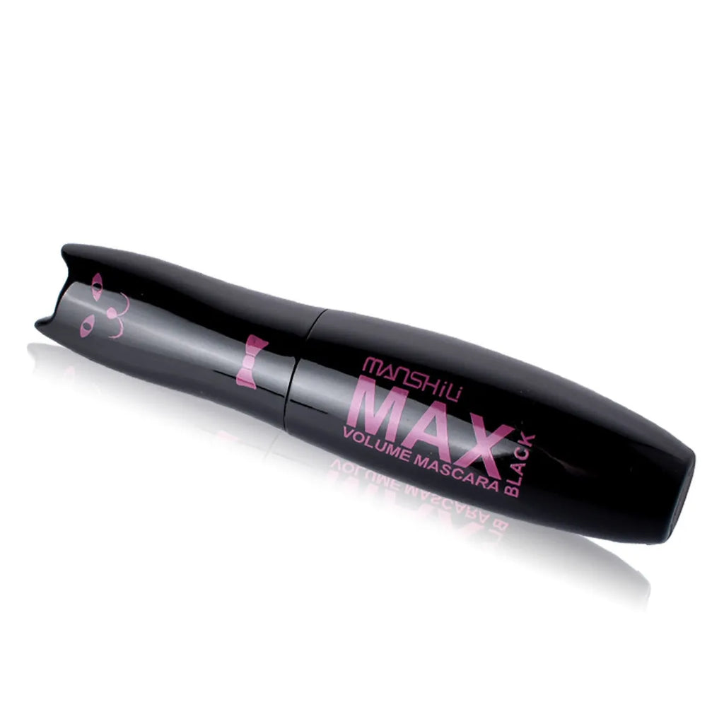Cat Series mascara black tube with brush and black box packaging