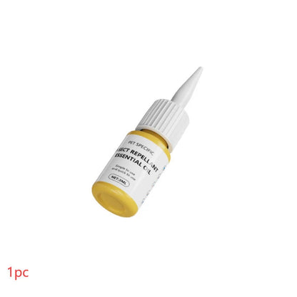 Adjustable pet insect repellent collar with natural essential oils for flea and mosquito protection