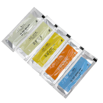 Silver aluminium alloy car vent clip-on air freshener, 83x13mm size, 46g, with replaceable fragrance cores