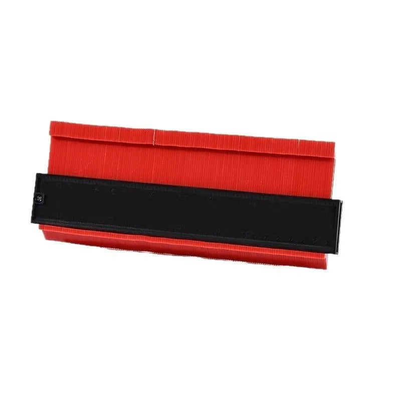 Contour shaper radian ruler in ABS material for woodworking, 5 inch and 10 inch sizes, blue colour