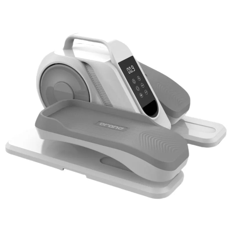Black household electric oval stepper walking rehabilitation machine 43x39x25cm
