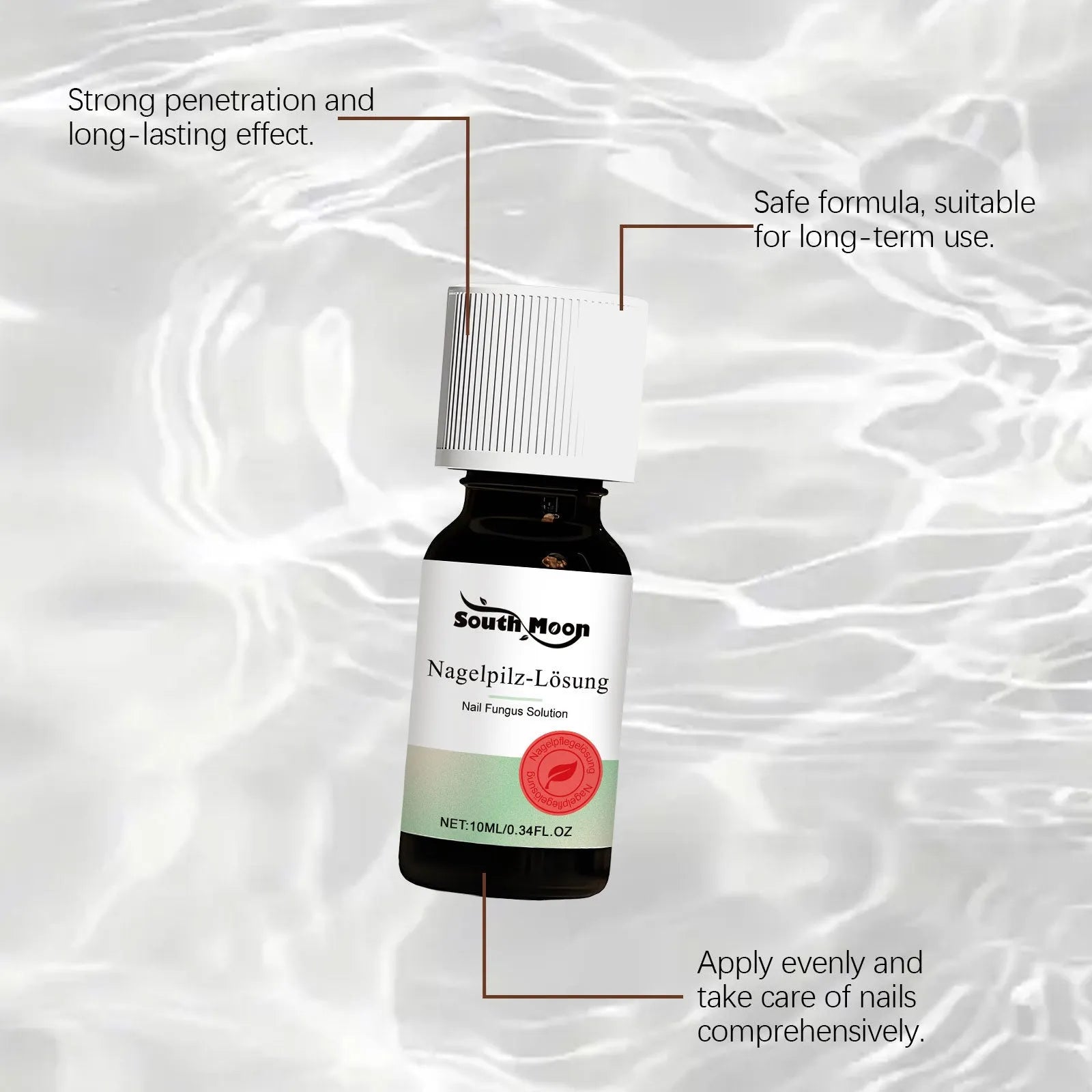 10ml nail care essence with tea tree oil and eucalyptus leaves oil for nail surface maintenance