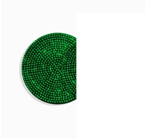 Bling car coasters with crystal rhinestones for cup holders, available in multiple colours