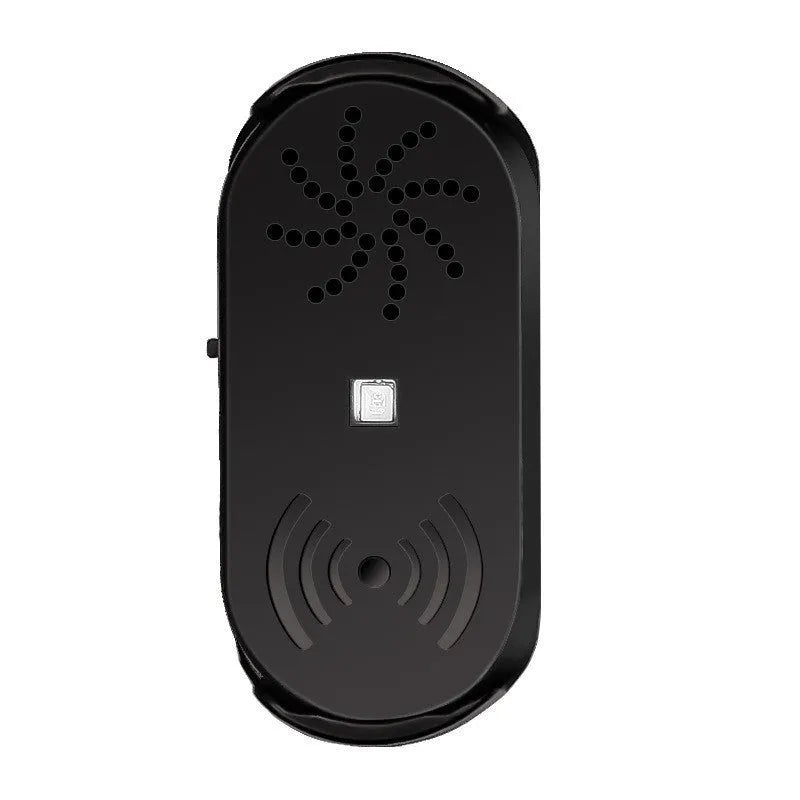 Black ABS car door reminder with infrared sensor for vehicle door opening detection alarm