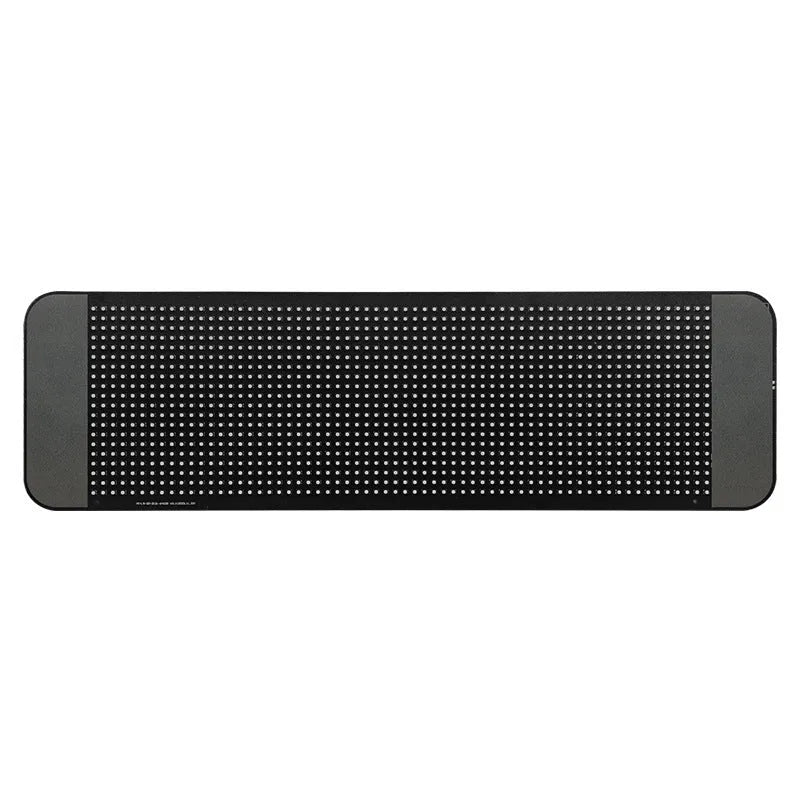 LED display module with remote control and voice operation showing 102x384mm screen