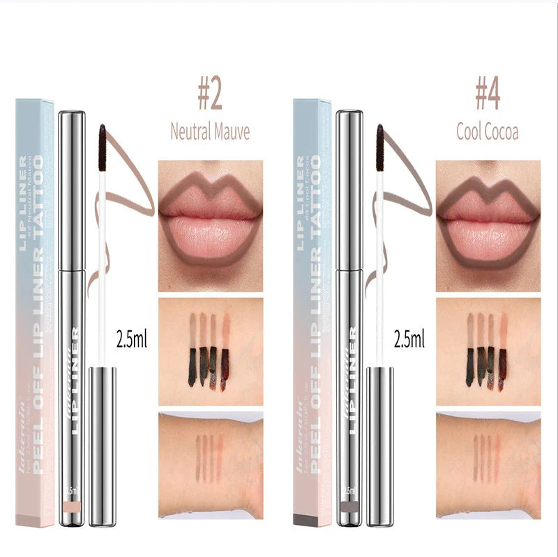 Matte Finish No Stain On Cup Hook Line Lip Stick in various shades