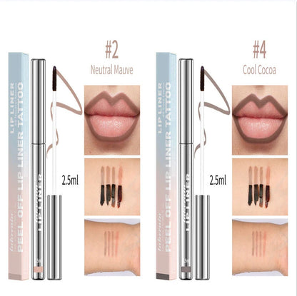 Matte Finish No Stain On Cup Hook Line Lip Stick in various shades