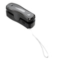 Portable USB mini sealer machine in black or milky white for kitchen food preservation