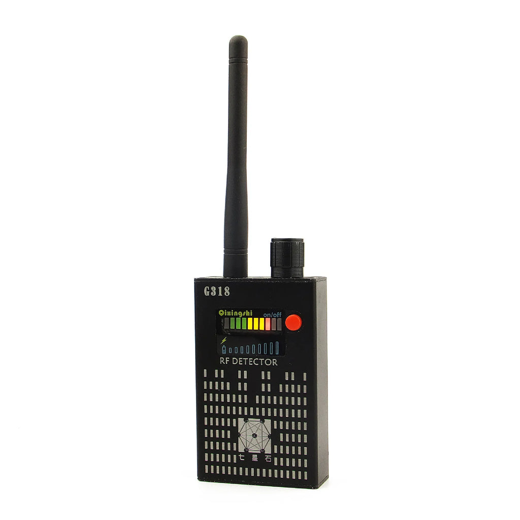 G318 professional anti-eavesdropping signal detector unit shown from the front.