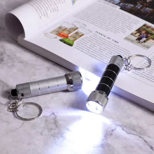 Mini Keychain Light in aviation aluminium alloy with ultra-bright LED