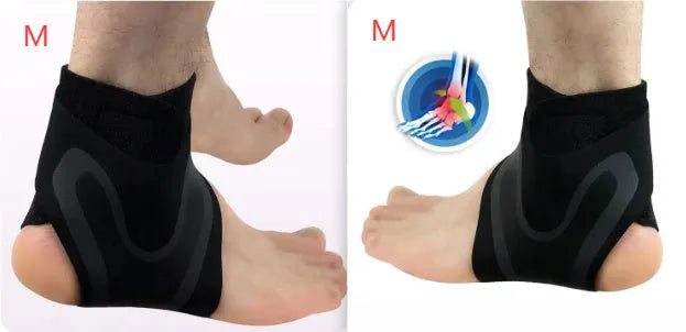 Ankle support protective cover for sports training and sprain recovery