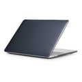 Hard PC protective case for Apple MacBook Pro laptop in transparent and black colour options.