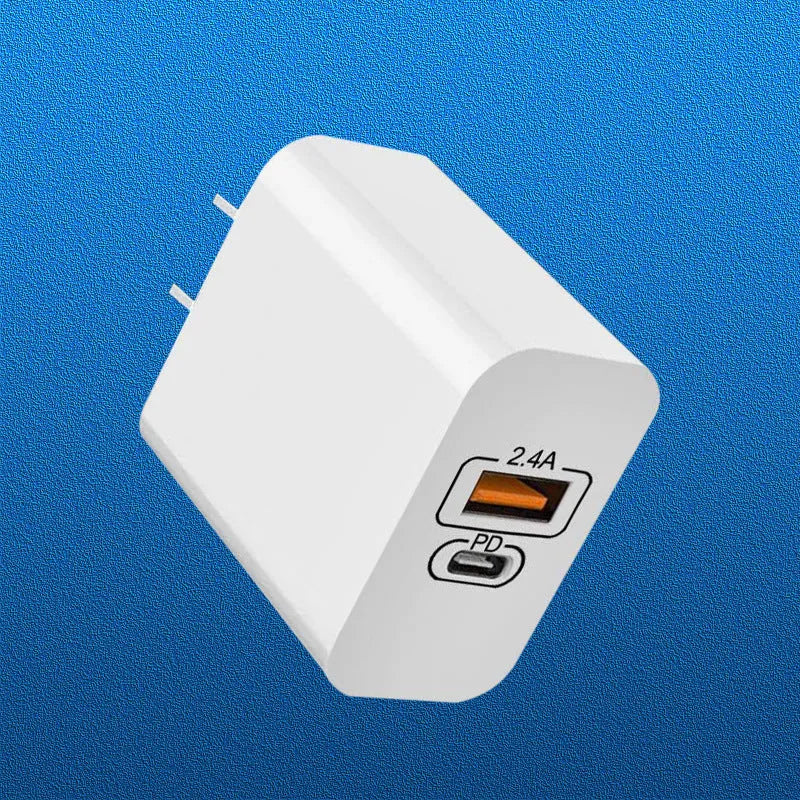 USB travel charger with bare metal casing and multiple outlet options for international use
