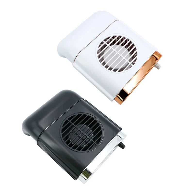 Magnetic car cooling fan with adjustable speeds and USB charging