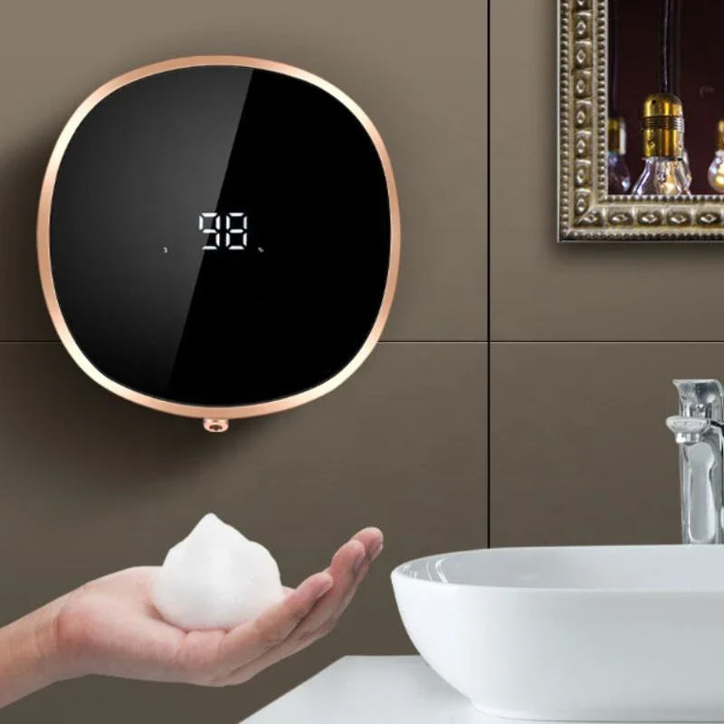 Automatic Touchless Foam Soap Dispenser with Infrared Sensor for Hands-Free Hygiene in Bathrooms and Commercial Settings