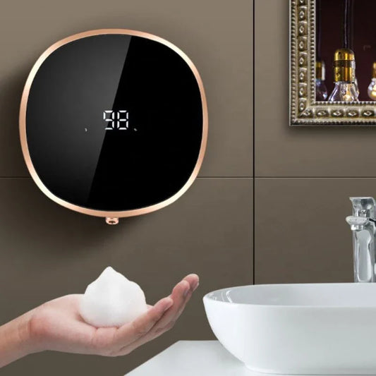 Automatic Touchless Foam Soap Dispenser with Infrared Sensor for Hands-Free Hygiene in Bathrooms and Commercial Settings